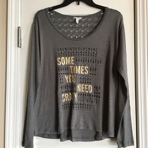 Aeropostale Womens Graphic Blouse,Top-SZM